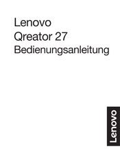 Lenovo Qreator 27 Bedienungsanleitung