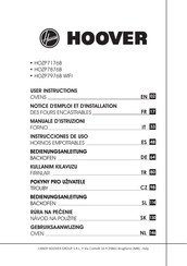 Hoover HOZP7876B Bedienungsanleitung