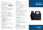 Wildix WP480G Kurzanleitung
