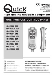 Quick HRC 1002 C05 Benutzerhandbuch