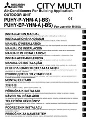 Mitsubishi Electric PUHY-P200YHM-A-BS Installationshandbuch