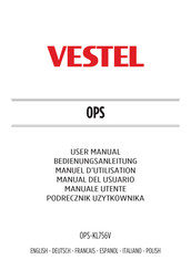 VESTEL OPS-KL756V Bedienungsanleitung