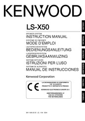 Kenwood LS-X50 Bedienungsanleitung