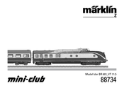 Märklin mini-club BR 601 VT 11.5 Bedienungsanleitung