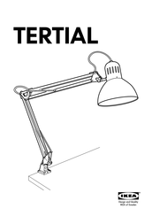 IKEA TERTIAL Bedienungsanleitung