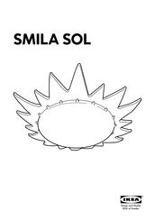 IKEA SMILA SOL Bedienungsanleitung