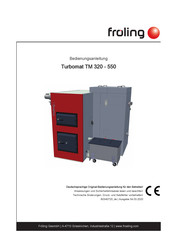 Froling Turbomat TM 550 Bedienungsanleitung