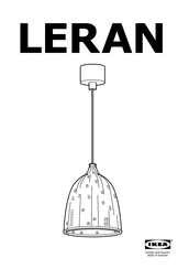 IKEA LERAN Bedienungsanleitung