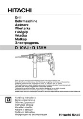 Hitachi D 10VJ Bedienungsanleitung