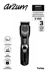 Arzum CIRCUIT AR 5501 Ducati Gebrauchsanweisung