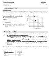 V-ZUG 681 Installationsanleitung