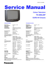 Panasonic TX-28SL20F Serviceanleitung