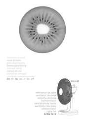 Kiwi KFAN 7612 Bedienungsanleitung