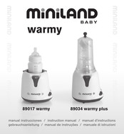 miniland baby 89034 warmy plus Gebrauchsanleitung