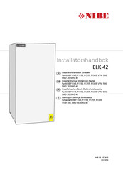 Nibe ELK 42 Installateurhandbuch