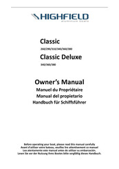 Highfield Classic Deluxe 380 Handbuch