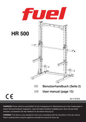 Fuel HR 500 Benutzerhandbuch