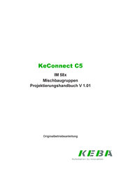 Keba KeConnect C5 IM 58 serie Projektierungshandbuch