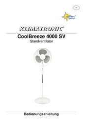 Suntec Wellness KLIMATRONIC CoolBreeze 4000 SV Bedienungsanleitung