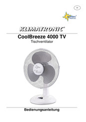 Suntec Wellness KLIMATRONIC CoolBreeze 4000 TV Bedienungsanleitung
