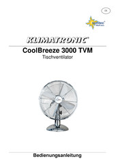 Suntec Wellness KLIMATRONIC CoolBreeze 3000 TVM Bedienungsanleitung
