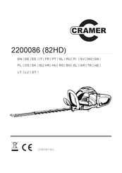 Cramer 82HD Bersetzung Der Originalen Anleitungen