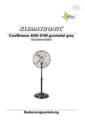 Suntec Wellness KLIMATRONIC CoolBreeze 4000 SVM Bedienungsanleitung
