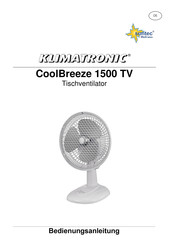 Suntec Wellness Klimatronic CoolBreeze 1500 TV Bedienungsanleitung