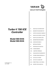 Varian Turbo-V 700 ICE Bedienungshandbuch