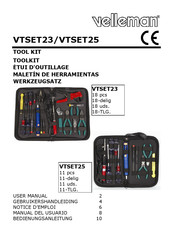 Velleman VTSET25 Bedienungsanleitung