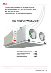 Salda RIS 400PE 3.0 EKO 3.0 Bedienungsanleitung