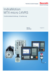 Bosch Rexroth IndraMotion MTX micro 14VRS Funktionsbeschreibung