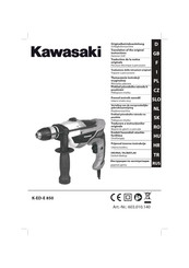 Kawasaki K-ED-E 850 Originalbetriebsanleitung