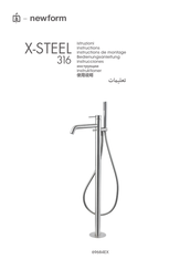 Newform X-STEEL 316 69684EX Bedienungsanleitung