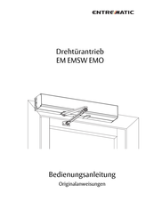 entrematic EMSW Bedienungsanleitung