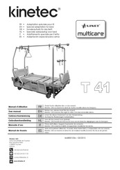 Kinetec T 41 Gebrauchsanweisung