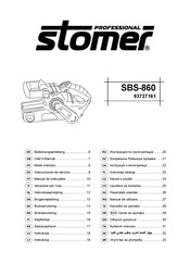 Stomer Professional SBS-860 Bedienungsanleitung