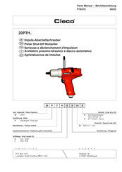 Cleco 20PTH-Serie Betriebsanleitung