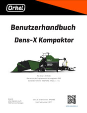 ORKEL Dens-X Kompaktor Benutzerhandbuch
