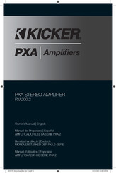 Kicker PXA200.2 Benutzerhandbuch