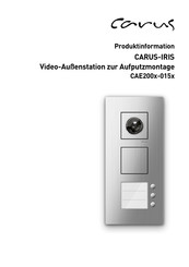Carus CAE200x-015 Serie Produktinformation