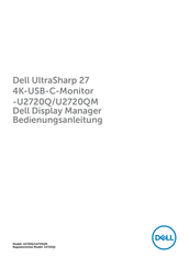 Dell UltraSharp U2720QM Bedienungsanleitung