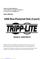 Tripp Lite U203-004-R Benutzerhandbuch