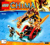 LEGO LEGENDS OF CHIMA 70144 Bedienungsanleitung
