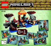 LEGO MINECRAFT Crafting Box 21116 Bedienungsanleitung