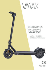 VMAX VX2 Bedienungsanleitung