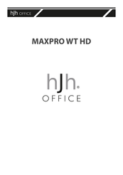 Hjh Office MAXPRO WT HD Bedienungsanleitung