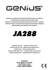 Genius JA288 Gebrauchsanleitung