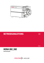 Pfeiffer Vacuum HENA 302 Betriebsanleitung