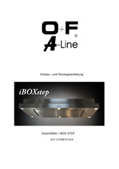 O+F A-Line ELP 137IBS70-816 Einbau- Und Montageanleitung